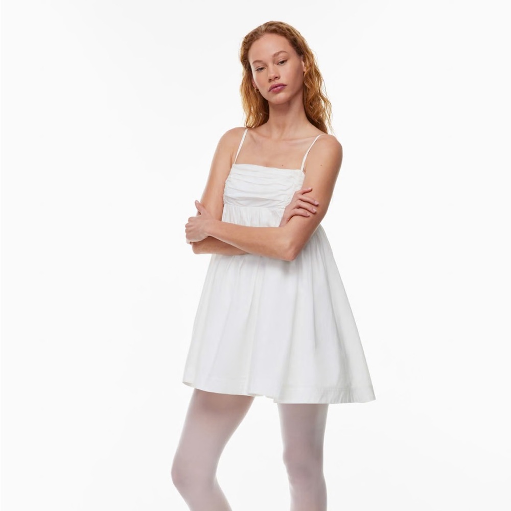 *BRAND NEW WITHOUT TAGS* Aritzia Sunday Best Proof Dress White Size XXS